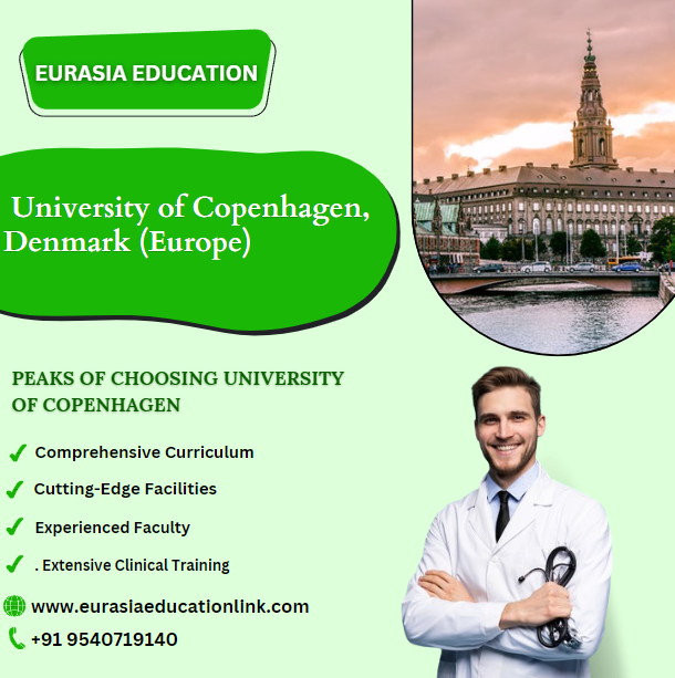 Study MBBS at the University of Copenhagen, Denmark (Europe)