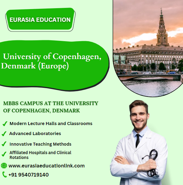  MBBS Campus at the University of Copenhagen --Denmark(Europe)